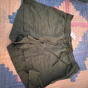 J. Crew Forest Green Women's Cargo Shorts